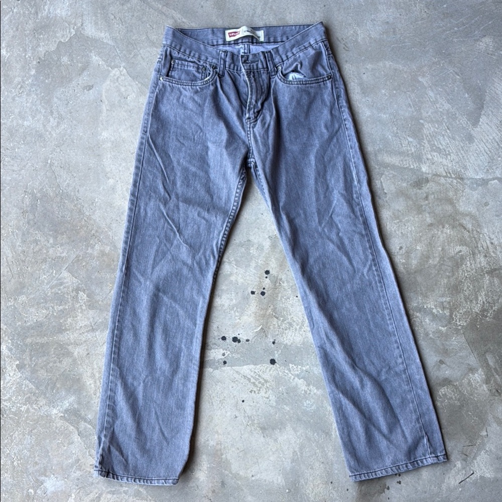 Levi’s 514 grey jeans